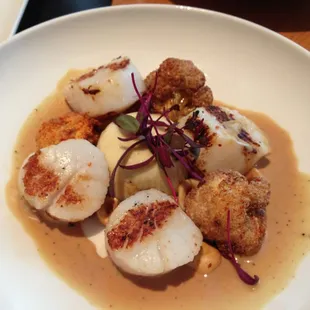 Grilled Diver Scallops