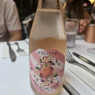 Wolffer Dry Rose Cider