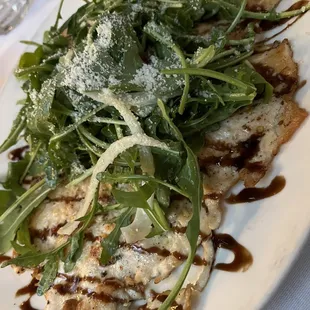 a plate of food on a table