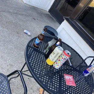 trash on sat a.m. from night before