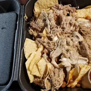 BBQ nachos