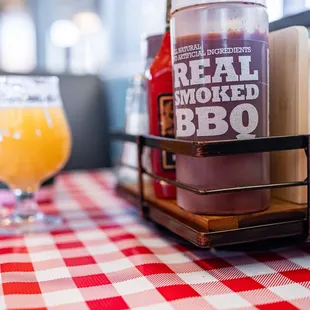 Housemade BBQ Sauces in both Mild &amp; Spicy