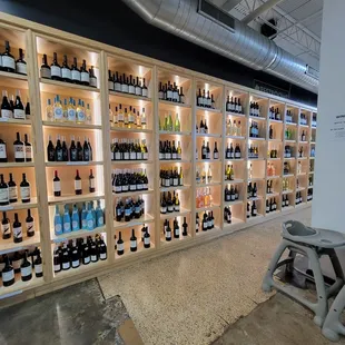 Wine wall