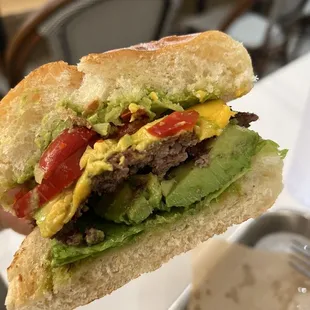 Salsa Verde Burger
