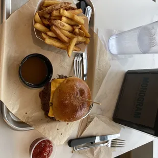 Mushroom Swiss Burger