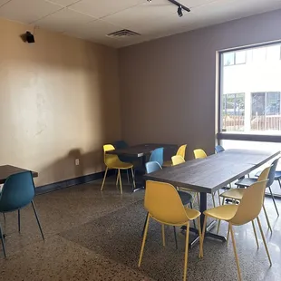 Another quiet room in the back to work