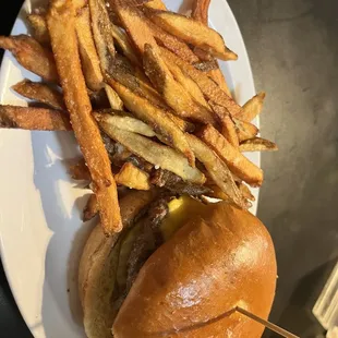 Burger &amp; fries