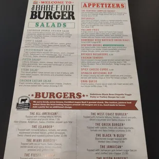 Menu front