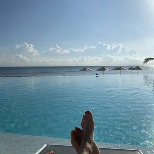 Infinity Pool at Sun Palace Cancún