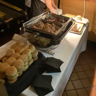 Carving station for events