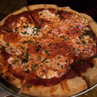 Margherita pizza