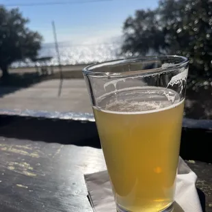 Balcony seating with THIS VIEW