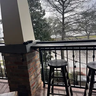 View of Lake Pontchartain from the bar stools!