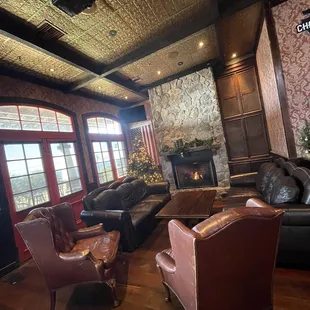 Cozy place to warm up with a BEER