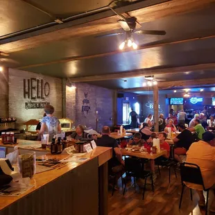 Packed on a Friday night, so you know the food is good.