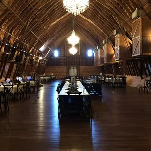 Top level of the barn