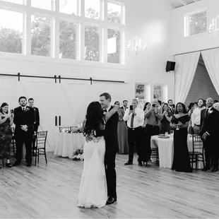 Inside reception area