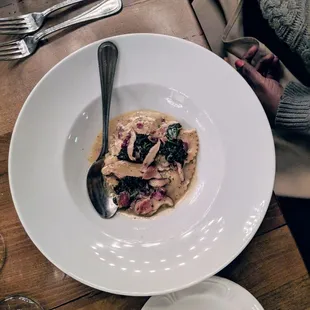 Goat Cheese Ravioli