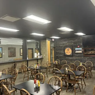 Seating area with tv darts and jukebox
