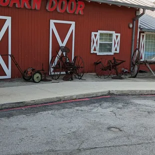 I want to say those are old school bicycles?