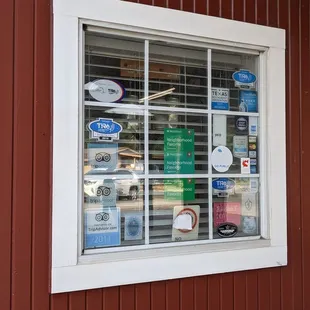 Front window