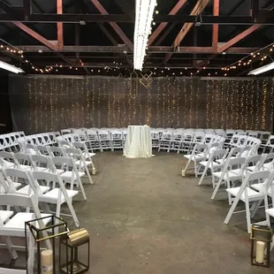 Great location for indoor ceremonies!