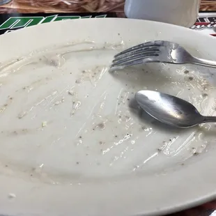 Lol, I almost wanted to lick the plate. I ended up using a spoon to make sure I got all the gravy. Great biscuits and gravy.