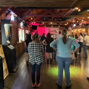 Friends taking class