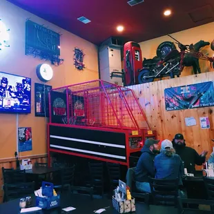 Shoot some hoops while you drink!