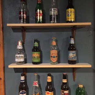 Wide selection of Imported Beers and Liquor (as well as Domestics).