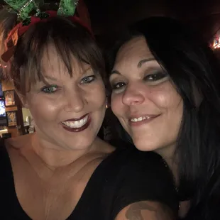 two women posing for a picture