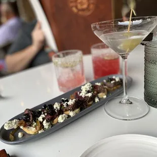 Elk, blue cheese, berries - I'm so glad the staff recommended it. Truly delicious! And the happy hour drinks can't be beat.