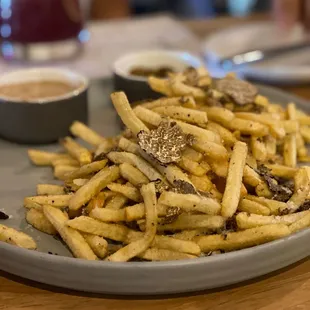 "Actual Truffle Fries" were UNREAL - $25 dollar fries worth every dime and calorie.