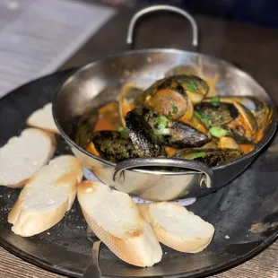 Manila Clams and Mediterranean Mussels