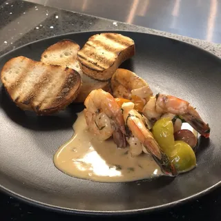 Sauteed Gulf Prawns