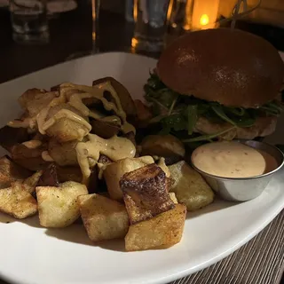 Patatas Bravas with Chipotle Aioli