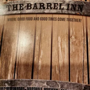 a close up of the barrel