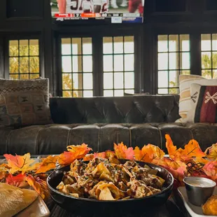 The perfect combination - football and delicious food!