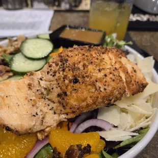 Seasonal Salmon Salad
