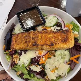 Salmon Seasonal Salad