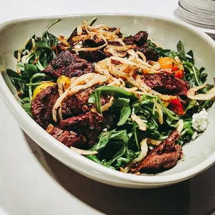 steak, food