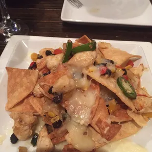 Crab nachos.