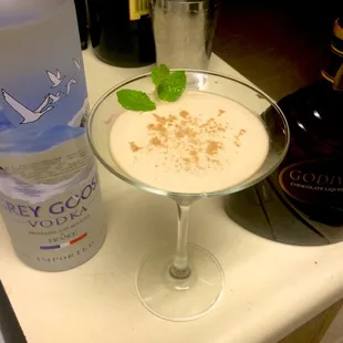 Strauss-Godiva Chocolate Martini