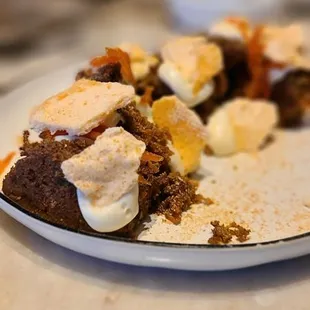 a plate of food