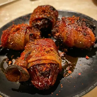 Bacon Wrapped Dates