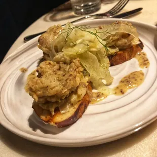 Oyster Toast