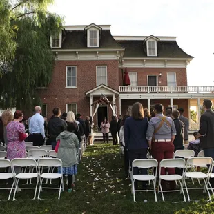 Couldnt have asked for a more perfect  place to get married. The Barton  house really added to our special  day.