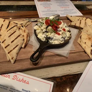 Spinach Artichoke dip is heaven!  The pita bread is amazing.