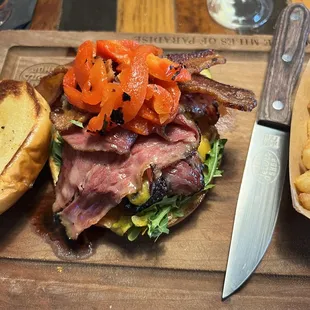 Wagyu Pastrami Burger