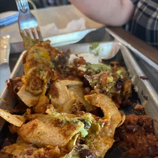 1/2 order of nachos!